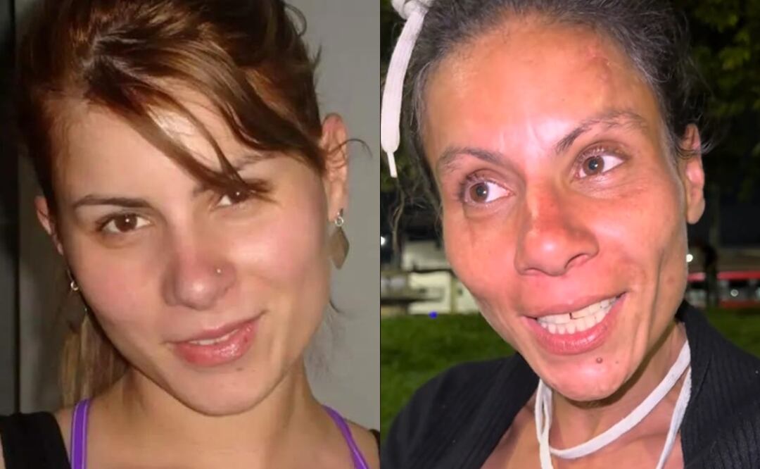 Captan a famosa exmodelo en la calle tras caer en las drogas. ¿Quién es Ingrid Karina? Foto: Captura TikTok