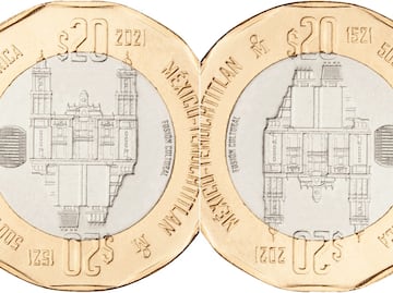 La moneda conmemorativa de $20 pesos de Tenochtitlán que vale hasta $1.5 millones de pesos