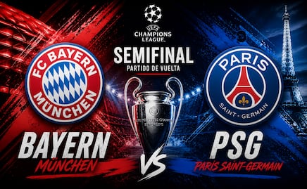 Bayern vs PSG: dónde ver EN VIVO el pase a la final de la Champions League 2026 este 6 de mayo