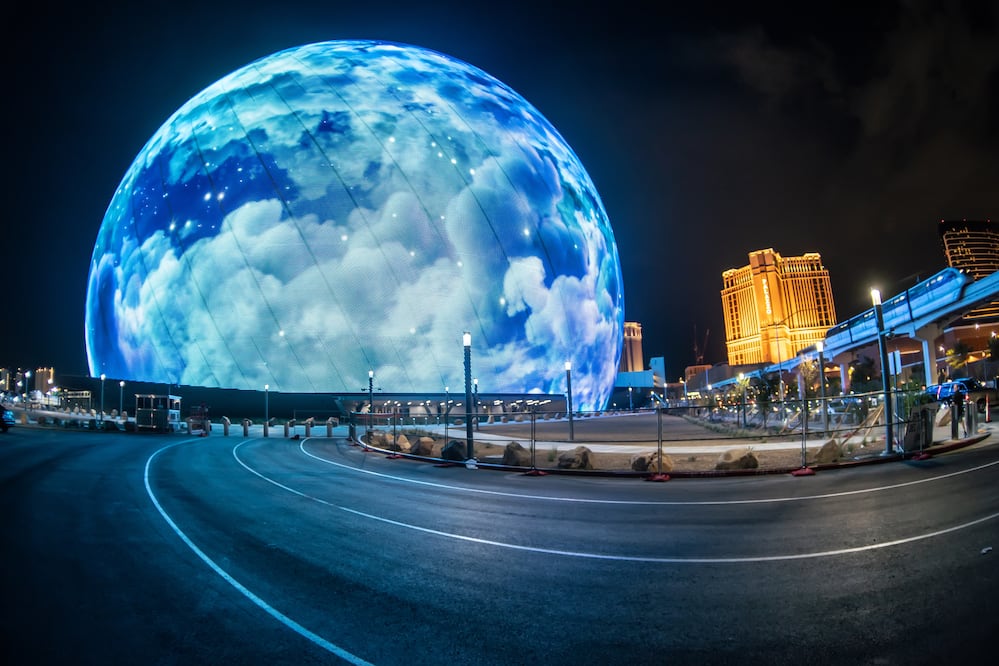 MSG Sphere en Las Vegas/ iStock/ ALFSnaiper