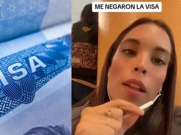 Mujer revela el increíble error por el que le negaron la visa americana y se vuelve viral en TikTok