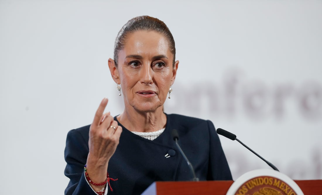 Sheinbaum promete cero impunidad tras detención de funcionarios y militares por huachicol: “Hasta donde tope”. Foto: EFE