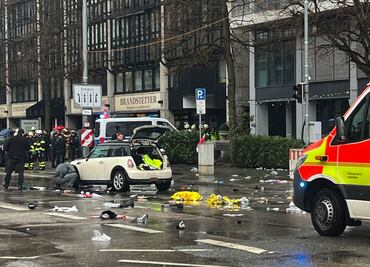 Al menos 28 heridos en atropello masivo en Múnich; un afgano de 24 años, el presunto autor