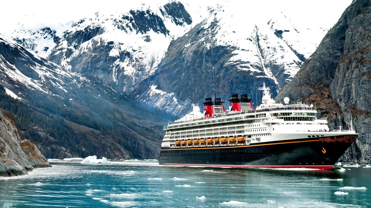Alaska - Disney Wonder. (Kent Phillips, photographer). Foto: Cortesía Disney Cruise Line