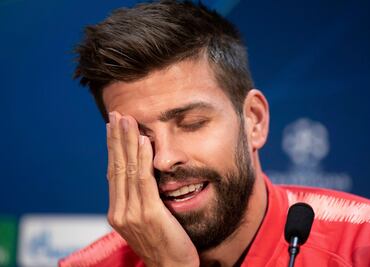 Piqué no se atreve a nombrar a Shakira y la llama “mi ex pareja”