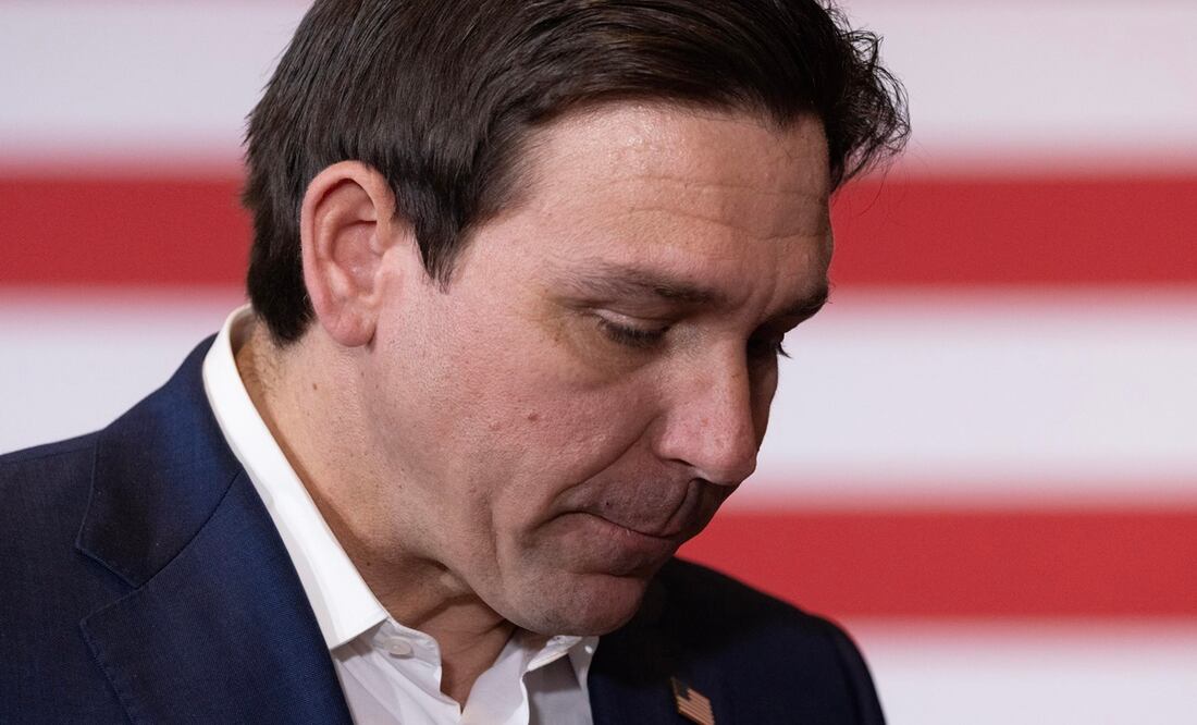 Ron DeSantis, gobernador de Florida, abandona la carrera presidencial. Foto: EFE