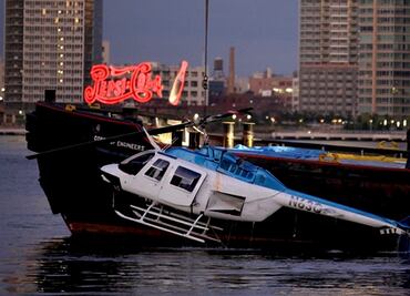 5 accidentes de helicópteros que marcaron a Nueva York