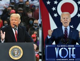 ¿Por qué se ve a Biden mucho más mayor que a Trump si sólo se llevan tres años?