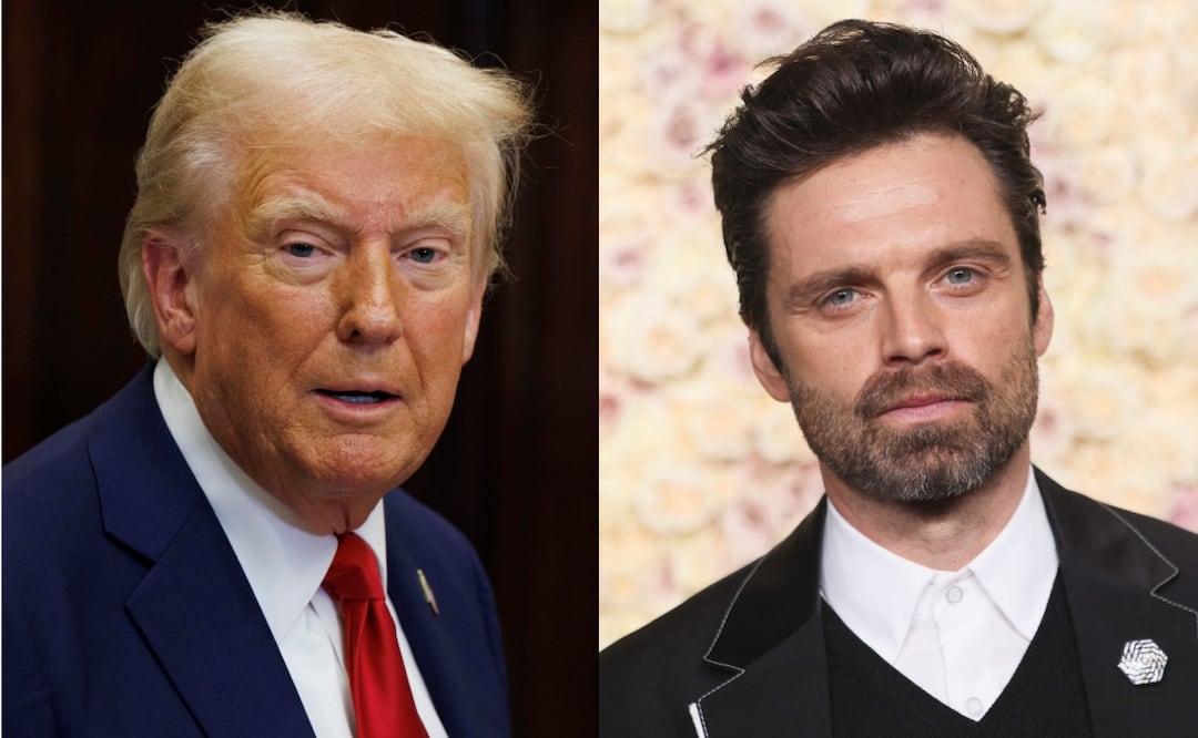 ¿Trump en el Oscar? Sebastian Stan, nominado por dar vida al presidente de EU. ¿Quién es? Foto: EFE / AFP