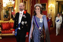 ¿La verdadera reina? Kate Middleton usó impresionante tiara, que Camila jamás ha portado, en banquete de Estado