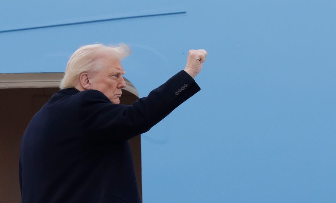 La Casa Blanca coloca un cuadro del atentado a Trump en el lugar del retrato de Obama. Foto: AP