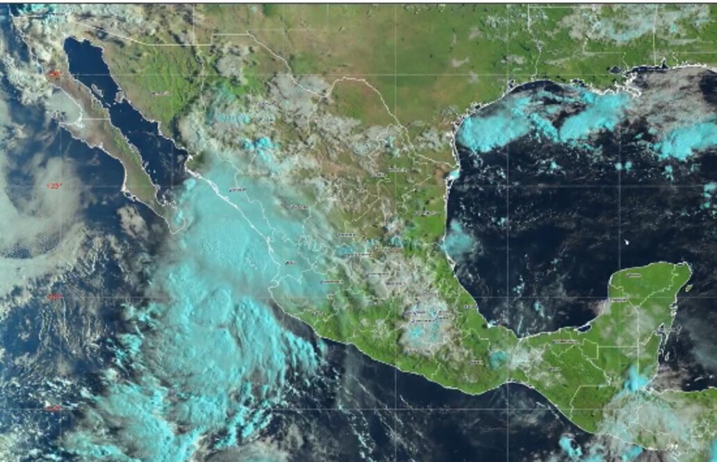 Tormenta tropical Lorena se forma frente a Colima: lluvias, vientos y oleaje ponen alerta a México. Foto @conagua_clima