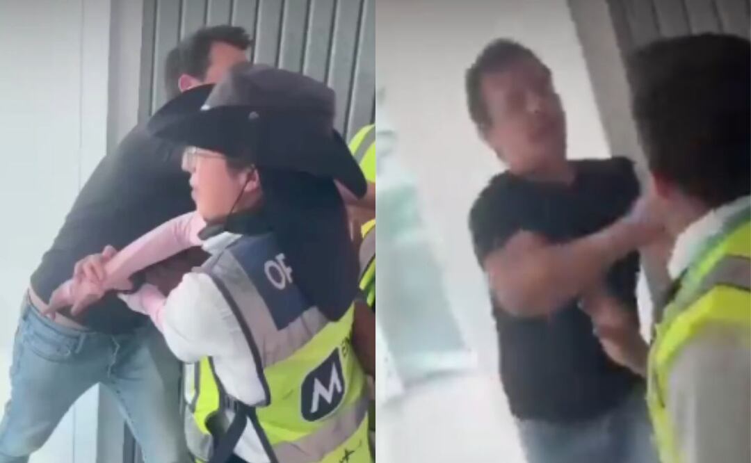 Pasajero enloquece y agrede a sobrecargo tras ser desalojado de un vuelo | Fotos: video 'X' @JLMNoticias
