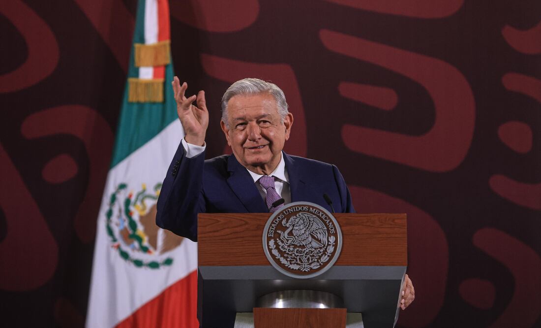 AMLO pide a Biden y Trump "no culpar a México" de la migración en el debate. Gabriel Pano El Universal