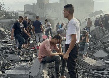 En Gaza, ni la bandera de la ONU sirve de protección para los palestinos