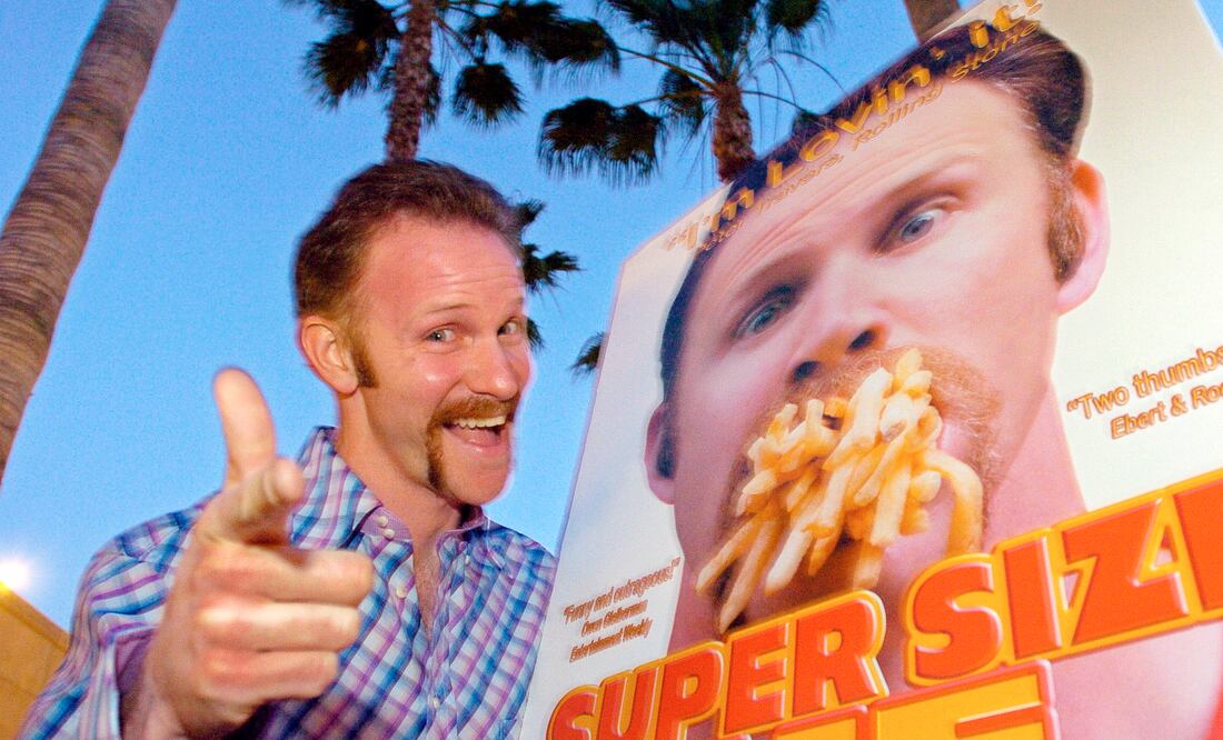 El director Morgan Spurlock, que comió McDonald's por un mes, muere de cáncer con 53 años. (Foto AP/Mark J. Terrill)