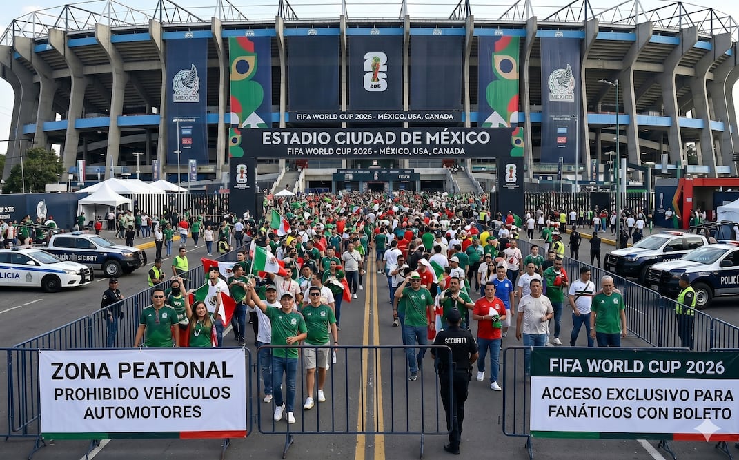 ¿Vas al Mundial 2026? No podrás llegar en coche al Estadio Azteca. Foto: IA