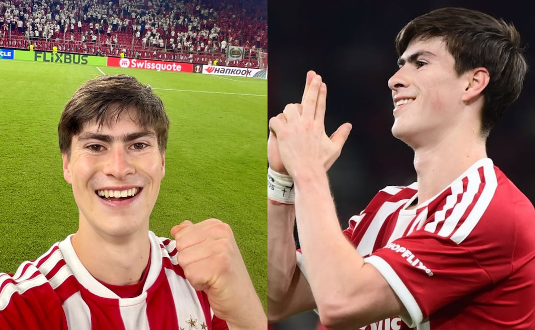 "Hormiga" González conmueve a México y Grecia tras marcar en Europa League: dedicó su gol a su mamá. Fotos: Instagram @olympiacosfc