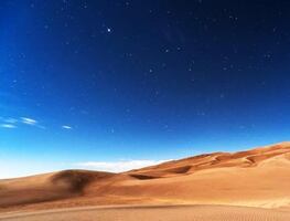 Great Sand Dunes, una reserva para mirar las estrellas en Colorado