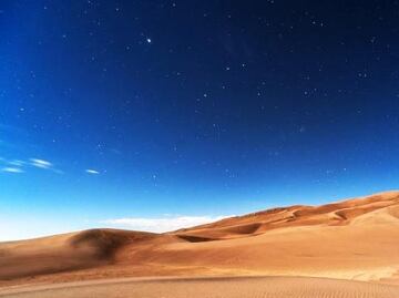Great Sand Dunes, una reserva para mirar las estrellas en Colorado