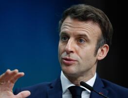 “Hemos intentado todo para evitar esta guerra, pero está aquí y estamos listos”: Macron