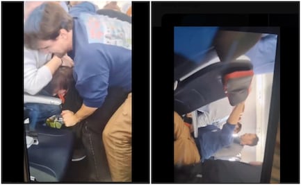 Pasajero intenta abrir puerta en pleno vuelo de American Airlines a Chicago. VIDEO