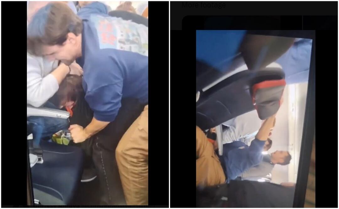 Pasajero Intenta Abrir Puerta en Pleno Vuelo de American Airlines a Chicago. Foto tomada de Twitter