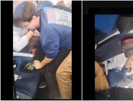 Pasajero intenta abrir puerta en pleno vuelo de American Airlines a Chicago. VIDEO