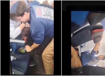 Pasajero intenta abrir puerta en pleno vuelo de American Airlines a Chicago. VIDEO