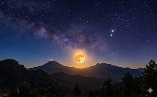¿Cuándo es la Luna de Fresa y alineación de 3 planetas? Fechas y horarios para ver el cielo de junio en México 