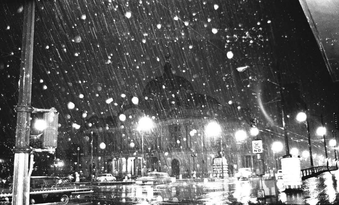 La última vez que nevó en la Ciudad de México. ¿Qué originó el fenómeno? ¿Cuánto frío hacía? Foto: FOTOTECA EL UNIVERSAL