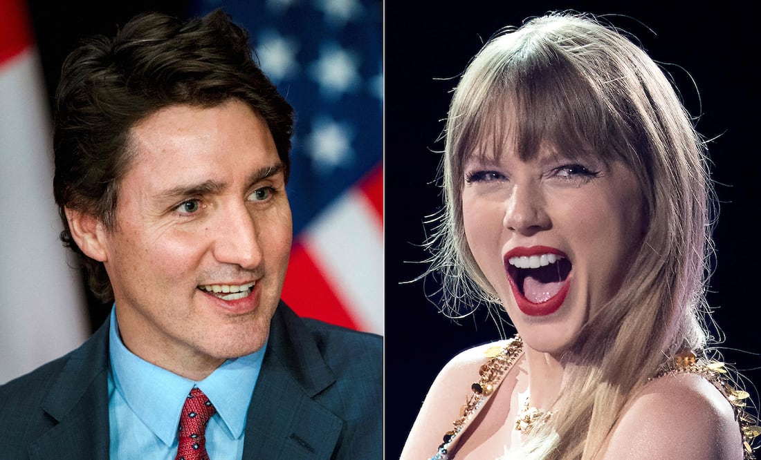 El mensaje de Trudeau a Taylor Swift: No seas cruel y ven a cantar a Canadá (Photo by ANDREJ IVANOV and SUZANNE CORDEIRO / AFP)