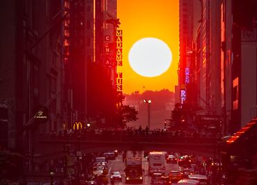 Manhattanhenge: la puesta de sol más espectacular de NY para ver en mayo y junio