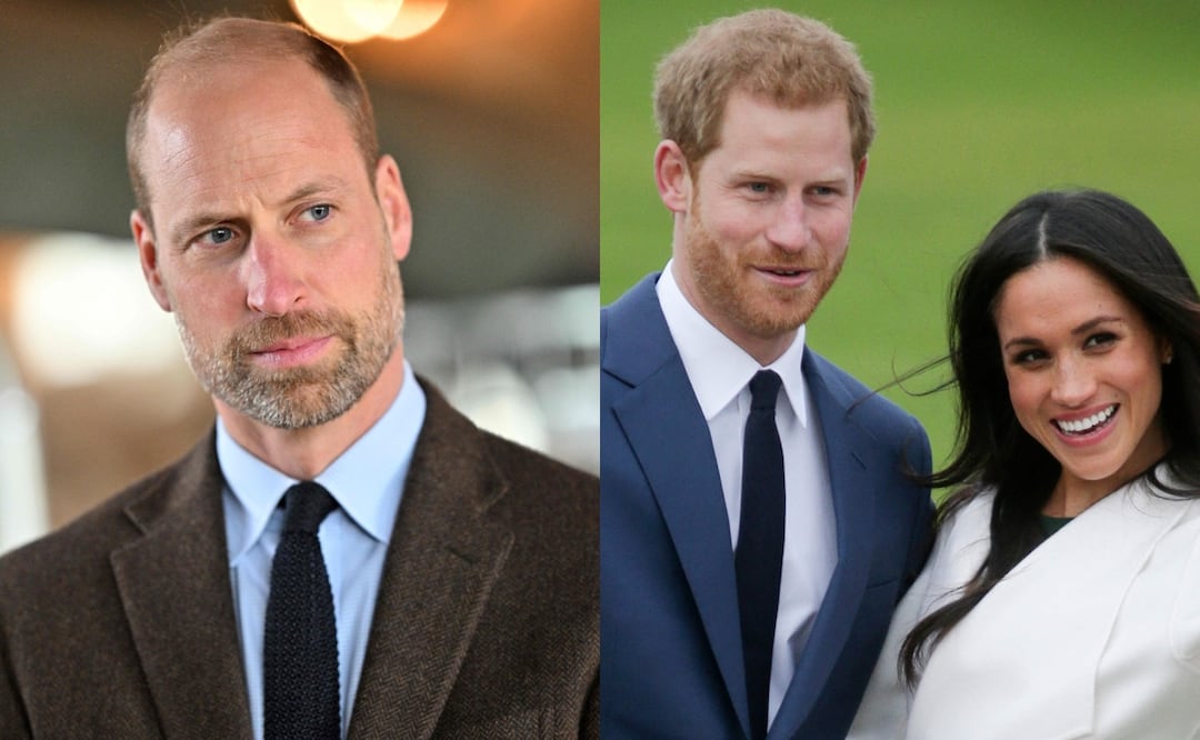 “No hablará con ninguno”: William rechaza tener relación con Meghan y Harry tras su regreso a Reino Unido, revelan. Foto: (Photo by Samir HUSSEIN / POOL / AFP) / (Photo by Daniel LEAL / AFP)