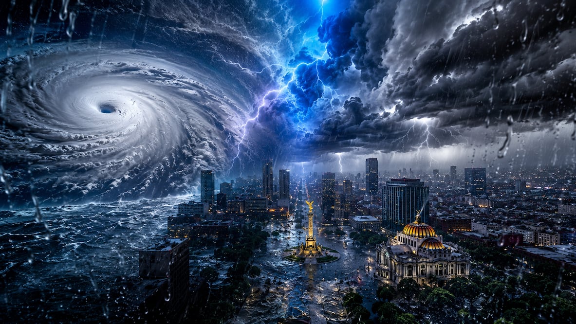 ALERTA CONAGUA: Lluvias intensas amenazan con inundaciones este lunes en estos estados. FOTO IA