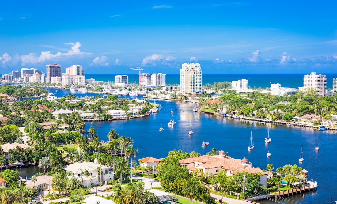 Ft. Lauderdale, Florida, USA. iStock/ Sean Pavone