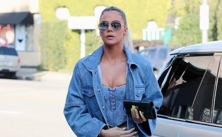 Khloé Kardashian arrasa con su bikini más diminuto en la playa