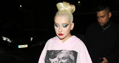 El look 'sin pantalón' con el que Christina Aguilera arrasó en Londres