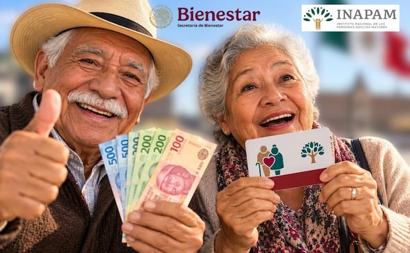 Pensión Bienestar e INAPAM 2026: ¿quiénes reciben aguinaldo y cuánto dinero les toca?