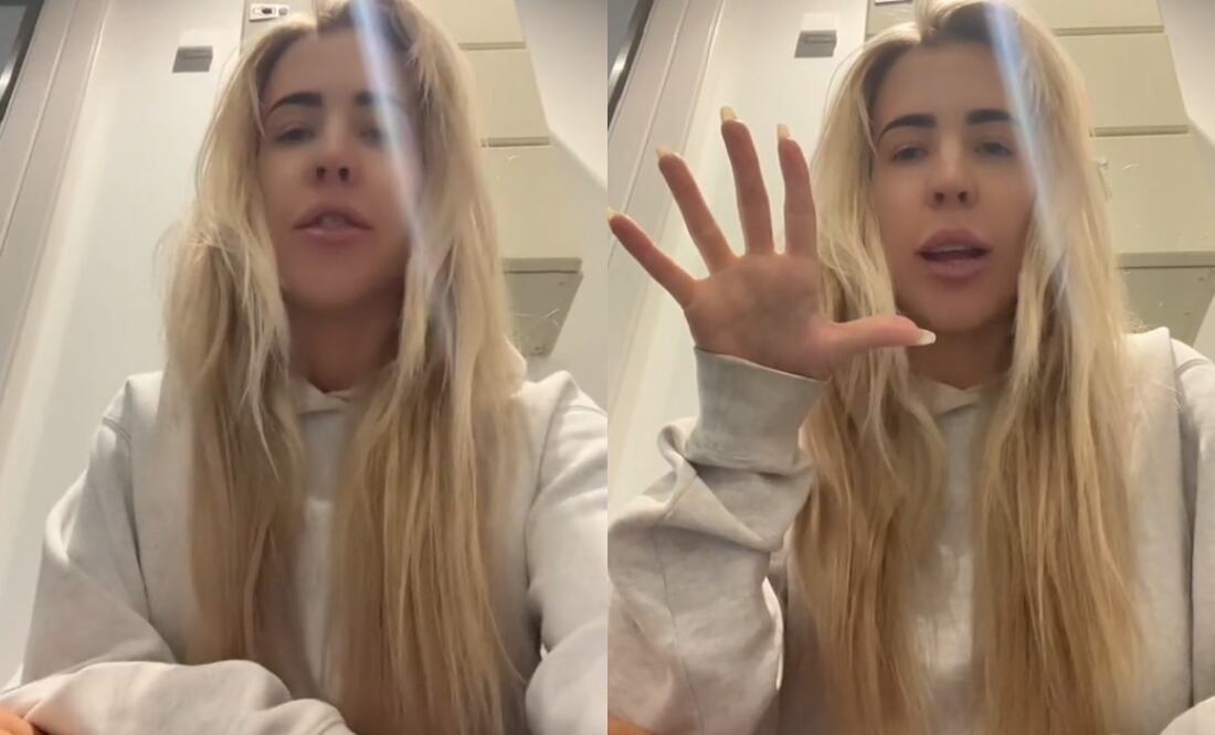 Influencer comparte ‘traumática’ experiencia al ser deportada en aeropuerto de EU; 10 hrs detenida. Foto: Tomada de TikTok billiebeever_