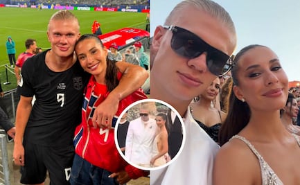 Erling Haaland y su novia Isabel Haugseng arrasan en desfile de Dolce & Gabbana con lujosos looks