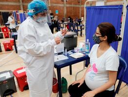 Las embarazadas toleran bien la vacuna anticovid: estudio