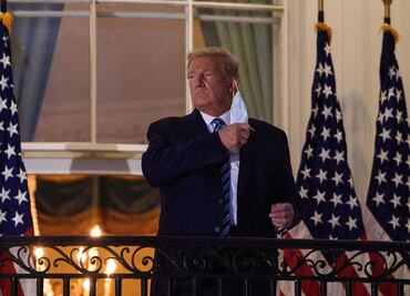 "Soy un espécimen perfecto"; Trump cree que no es contagioso por Covid-19
