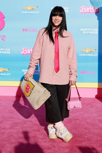 Billie Eilish premiere Barbie. Foto: Michael Tran / AFP