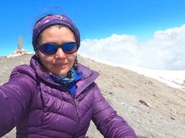 ¡Orgullo mexicano! Montañista Perla Tijerina vivió 32 días en el volcán Pico de Orizaba