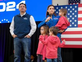 DeSantis promueve a su esposa para ser la próxima gobernadora de Florida