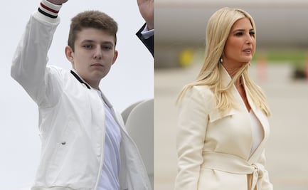 Barron e Ivanka, hijos de Donald Trump, dan negativo a prueba de Covid-19
