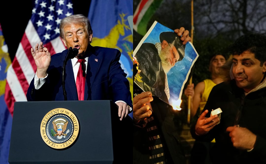 “Mantengan las manifestaciones”: Trump desafía a Irán tras masacre y dice que la ayuda de Estados Unidos "va en camino". Foto: AP