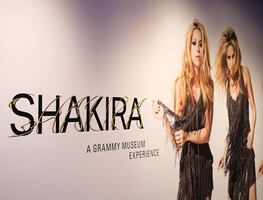 Museo del Grammy honra a Shakira con exhibición exclusiva en California