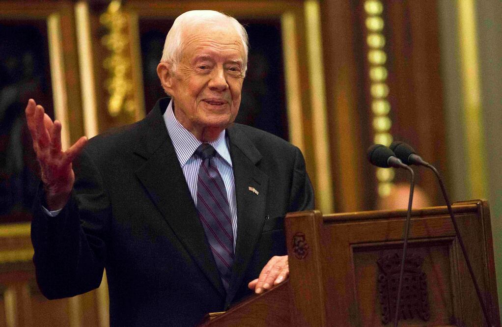 Jimmy Carter, expresidente de Estados Unidos, muere a los 100 años. Foto: AP